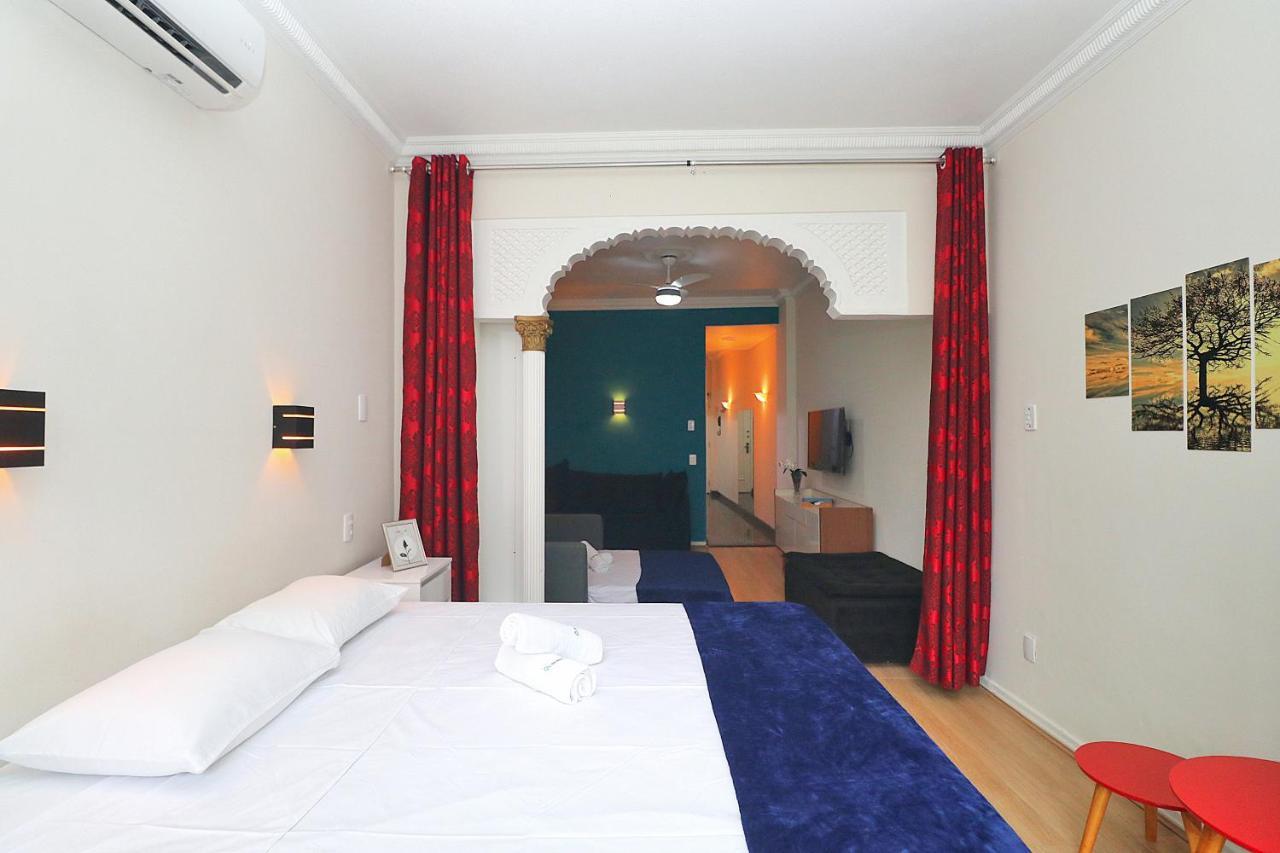 Fantastico 1 Quarto E Sala Em Copacabana Com Vista Para Natureza Rio de Janeiro Exterior foto