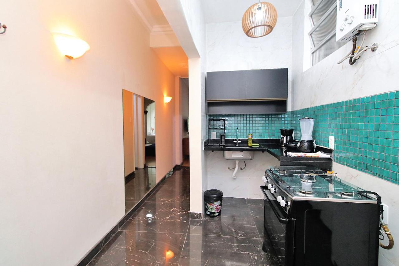 Fantastico 1 Quarto E Sala Em Copacabana Com Vista Para Natureza Rio de Janeiro Exterior foto