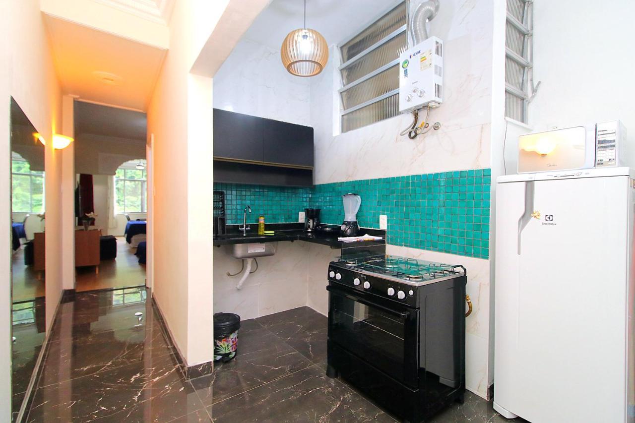 Fantastico 1 Quarto E Sala Em Copacabana Com Vista Para Natureza Rio de Janeiro Exterior foto