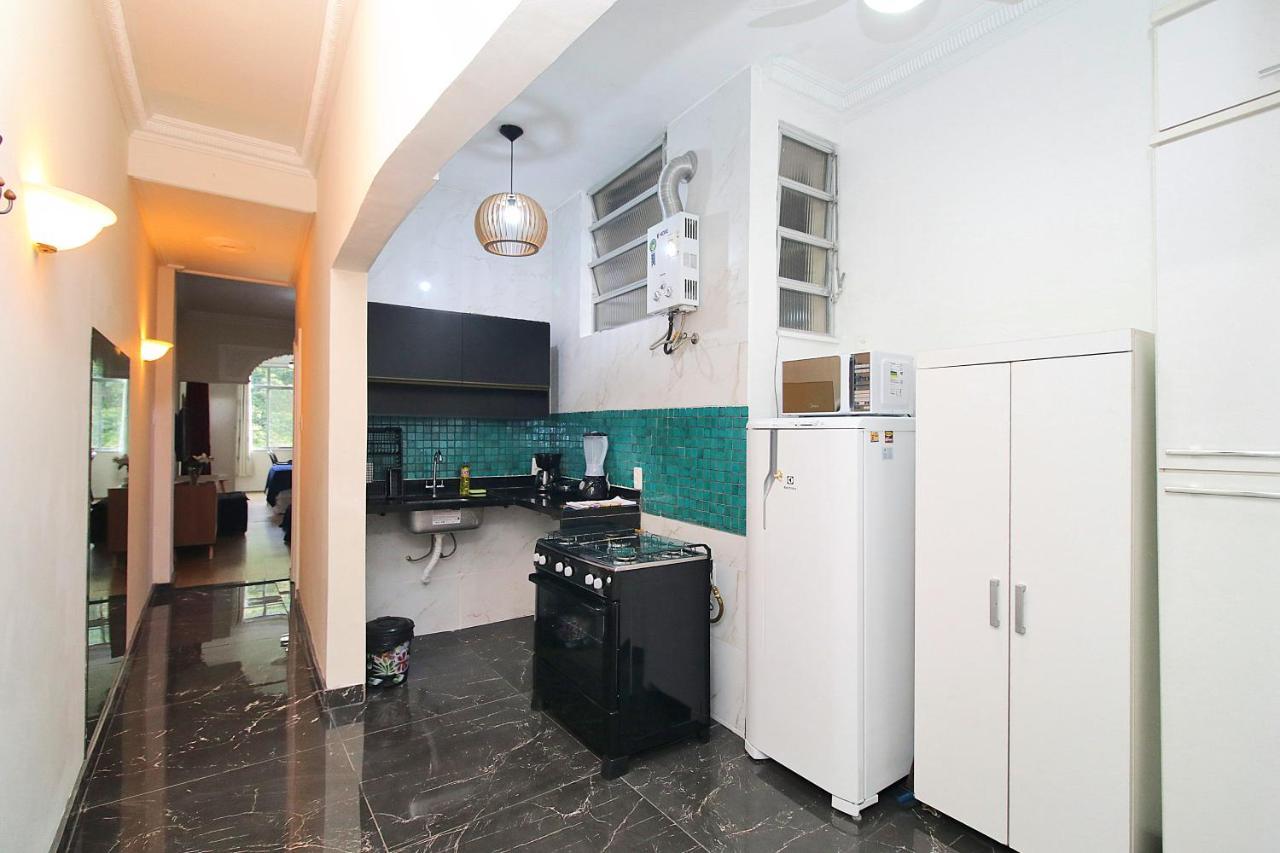 Fantastico 1 Quarto E Sala Em Copacabana Com Vista Para Natureza Rio de Janeiro Exterior foto